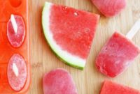 Spiked Watermelon Margarita Pops