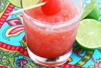 Frosty Watermelon Margarita
