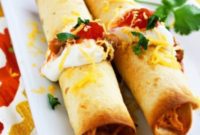 Crispy Baked Chicken Rolls