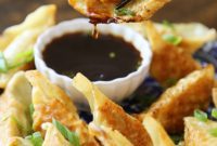 Simple Asian Dumplings with Zesty Soy Ginger Dip