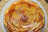 Honey Peach Cream Tart