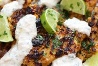 Sizzling Chili Lime Chicken with Refreshing Cucumber Mint