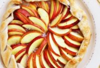 Farmhouse Peach and Ginger Tart