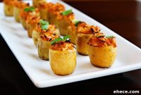 Twice-Baked Artichoke Potato Bites