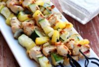 Flavorful Mediterranean Chicken Skewers with Creamy Tzatziki