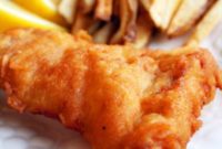 Pub Style Beer Battered Fish and Chips