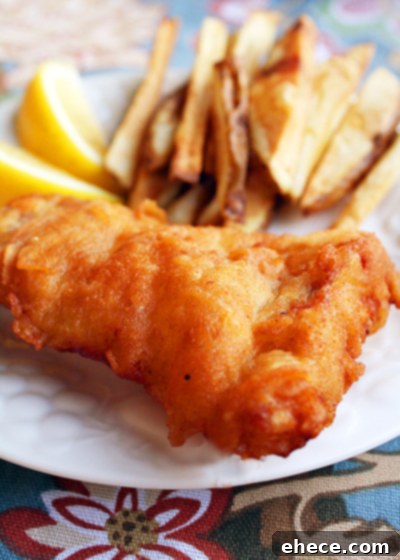Pub Style Beer Battered Fish and Chips 1 featured 226
