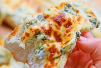 Loaded Spinach Artichoke Cheese Bread