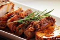 Bacon-Wrapped Brown Sugar Glazed Pork Loin