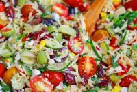 Mediterranean Sunshine Orzo Salad