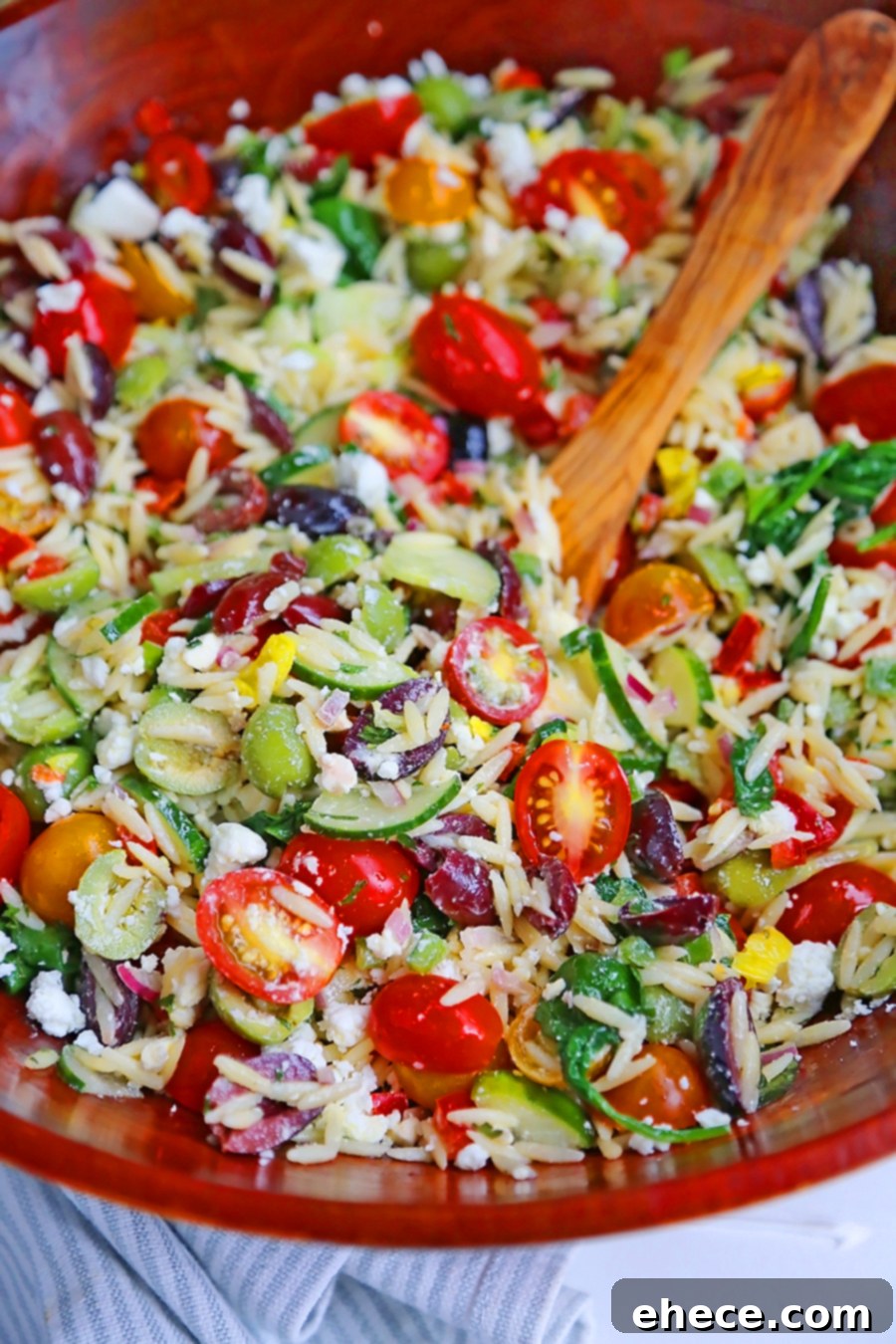 Mediterranean Sunshine Orzo Salad 1 featured 27408