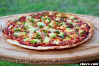 Tropical BBQ Ham Pizza