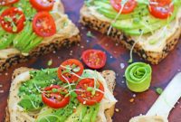 Quick Creamy Hummus Avocado Toast
