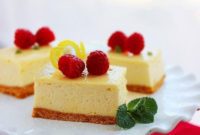 Tangy Lemon Cheesecake Bars