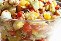 Refreshing Greek Summer Panzanella