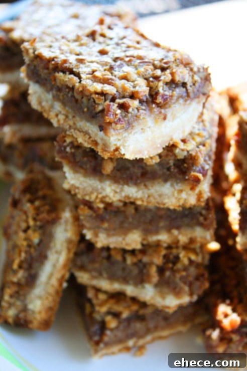 Decadent Pecan Pie Squares 1 featured 298
