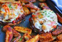 Philly Cheesesteak Portobello Boats