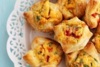 Flaky Golden Quiche Bites