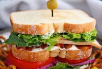 Elevated Turkey Bacon Club Sandwich