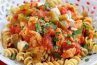 Slow Cooker Tuscan Tomato Chicken
