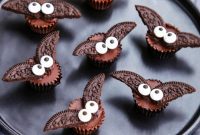 Halloween Peanut Butter Bat Bites