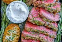 Succulent Tenderloin Roast with Zesty Horseradish Cream