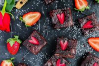 Strawberry Swirl Fudge Brownies