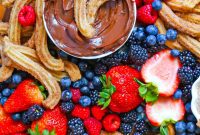 Churro and Berry Fiesta Board