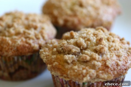 Golden Banana Crumble Muffins 1 featured 370