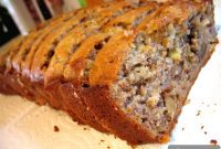 Golden Banana Walnut Loaf