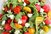 Juicy Watermelon, Tangy Feta, Peppery Arugula: A Zesty Summer Salad