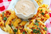 Loaded Crispy Bacon Cheese Fries with Fiery Chipotle Ranch
