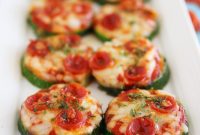 Zucchini Pizza Poppers