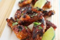 Glazed Honey-Sriracha Chicken Wings