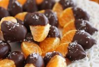 Sea Salted Dark Chocolate Clementine Delights