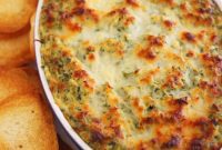 Creamy Baked Spinach Artichoke Indulgence