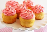 Sparkling Rosé Cupcakes
