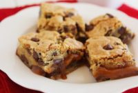 Decadent Salted Caramel Chocolate Cookie Bars