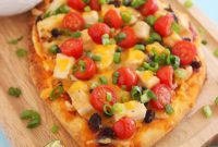 Tex-Mex Chicken Flatbread Supremo
