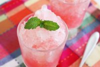 Zesty Sugar-Free Pink Grapefruit Granita