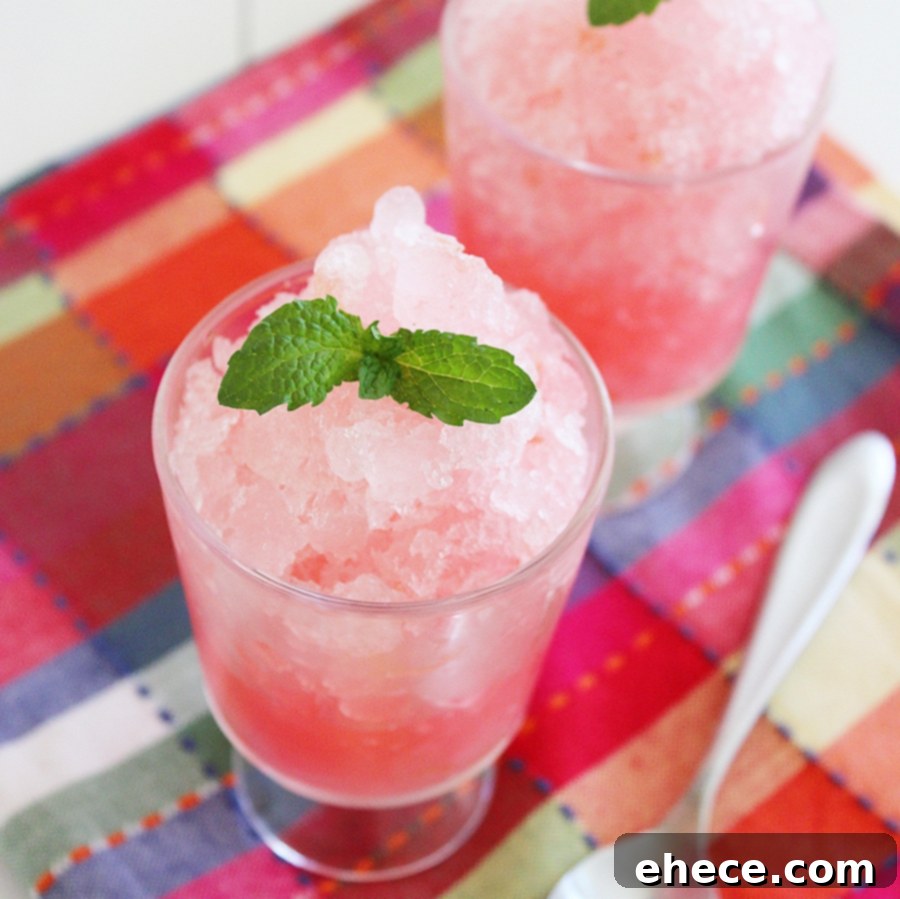 Zesty Sugar-Free Pink Grapefruit Granita 1 featured 5451
