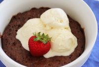 Effortless 4-Ingredient Nutella Mug Cake