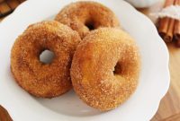 Cinnamon Sugar Pumpkin Spice Donuts