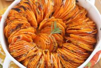 Golden Rosemary Crisped Sweet Potatoes