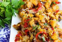 Vibrant Potato Hash with Bell Peppers and Onions