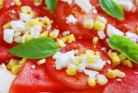 Watermelon Feta Corn Basil Harmony