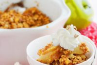 Guilt-Free Apple Pecan Crumble