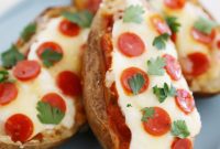 Ultimate Pizza Potato Boats