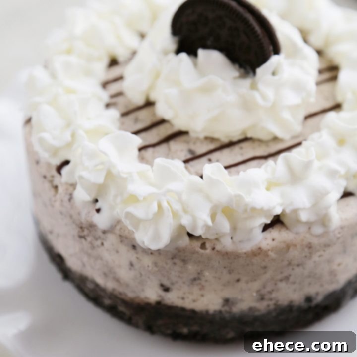Easy Cookies 'n Cream Ice Cream Cake