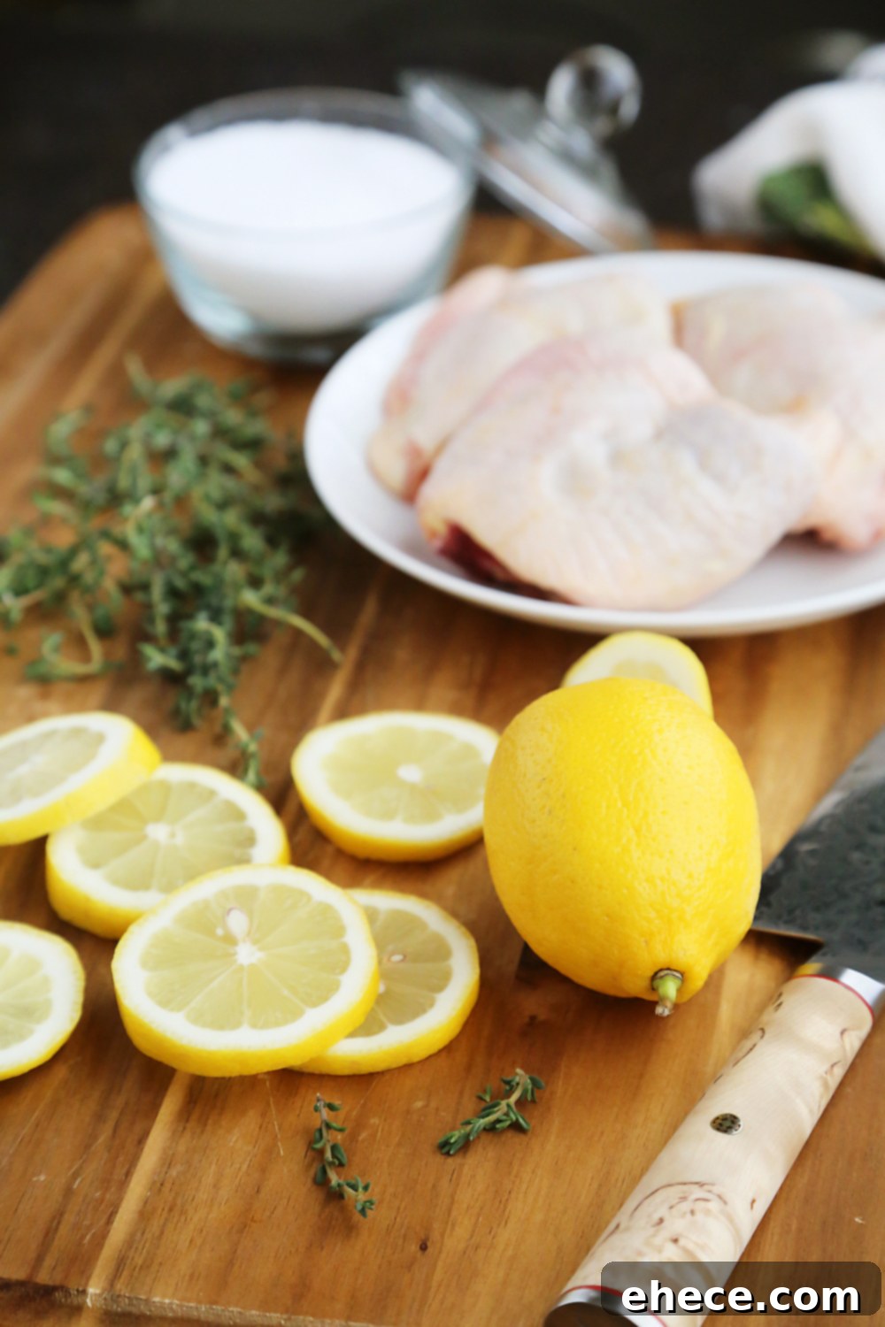 Skillet Crispy Lemon Chicken with White Wine Sauce - Juicy chicken, crispy skin, and a rich sauce for any meal.